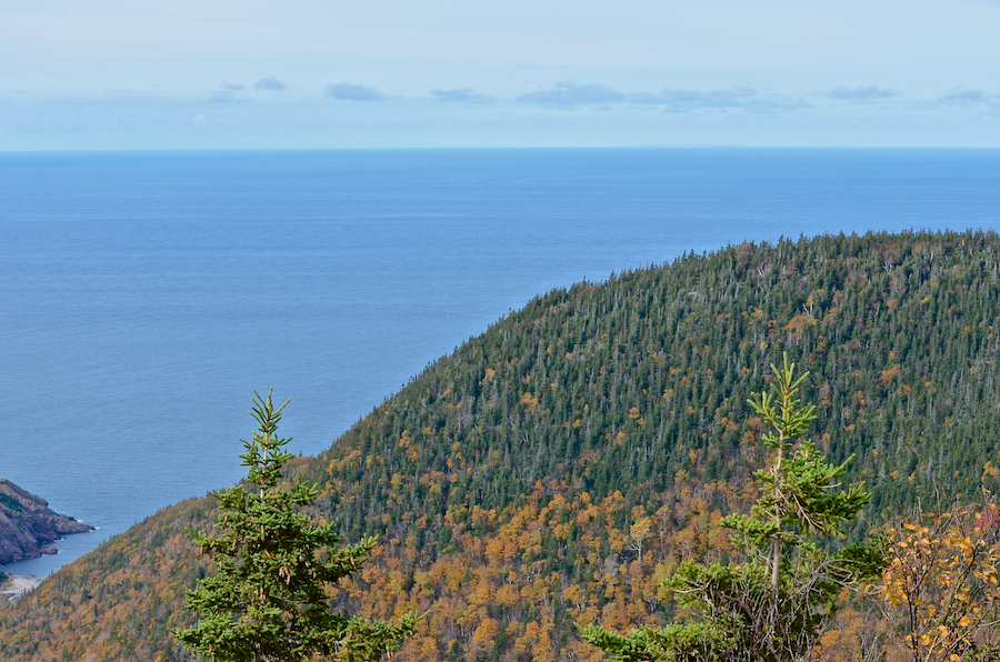 MacKenzies Mountain to the north of Fishing Cove