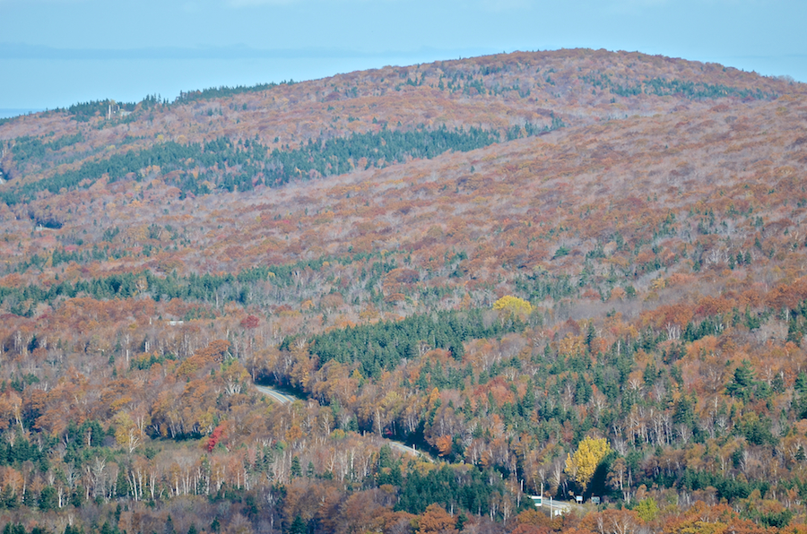 Big Intervale and “Sunrise Mountain” from North Mountain