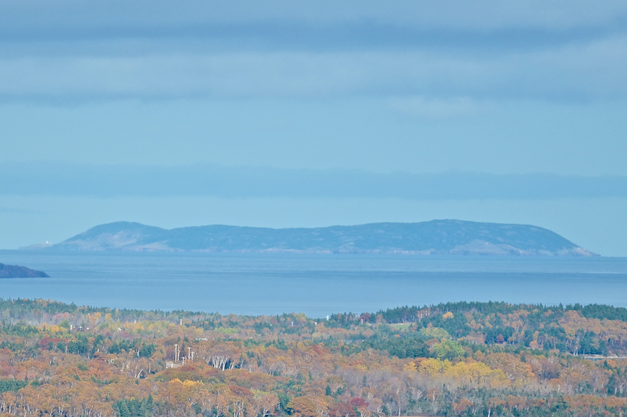 St Paul Island from the Sunrise Look-Off