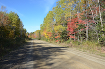 Glencoe Road in autumn
