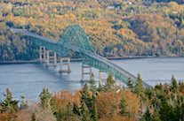The Seal Island Bridge from the Bras d’Or Look-Off