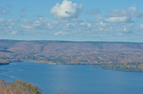 St Anns Harbour below the Cape Breton Highlands