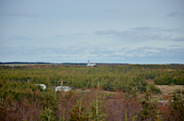 L’Église St-Pierre in Chéticamp from le Chemin Cormier