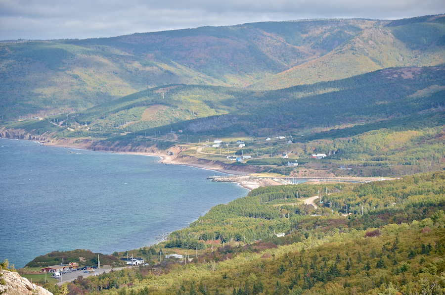 Pleasant Bay Harbour and its dramatic backdrop