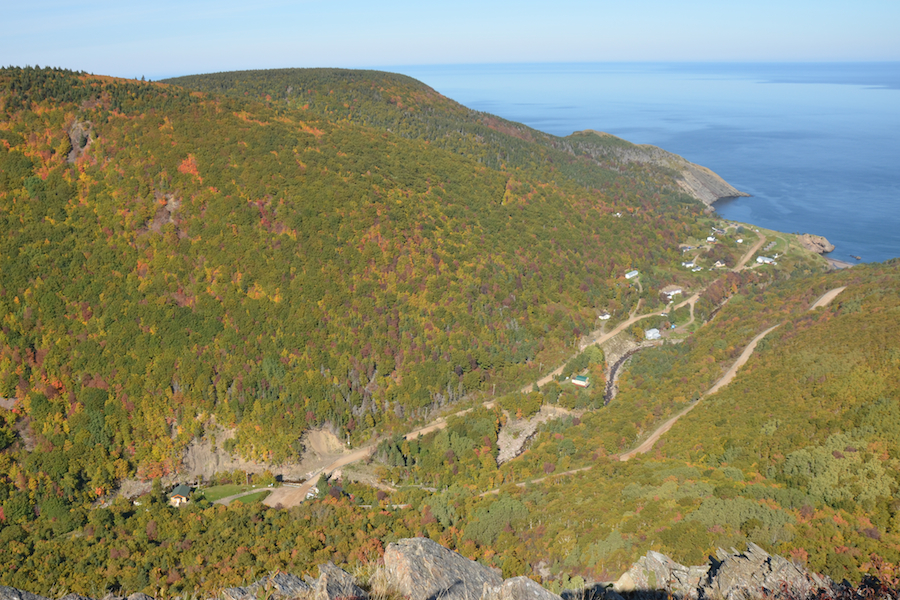 The village of Meat Cove