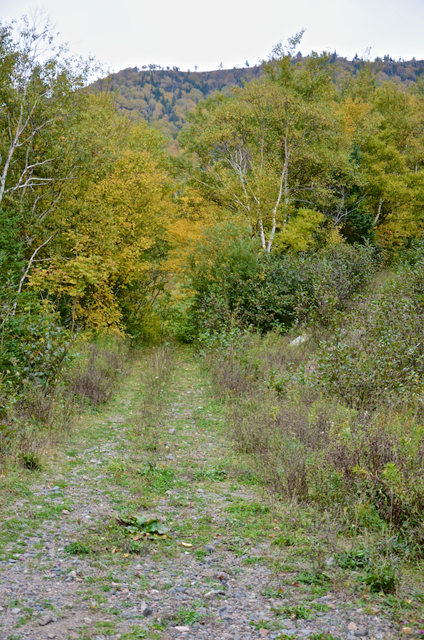 The end of the Hinkley Glen Road and the ATV trail which begins there