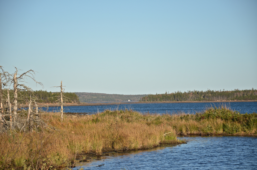 Inhabitants Bay from the Port Malcolm Road, Part 1 of a panorama
