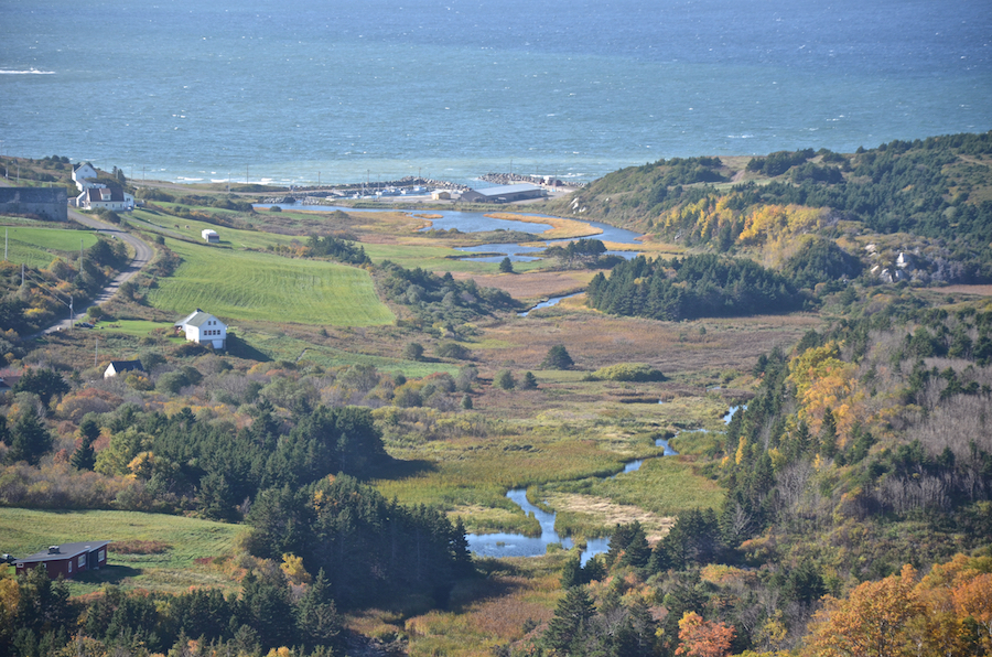 Finlay Point Harbour at the end of Mill Brook in MacDonalds Glen