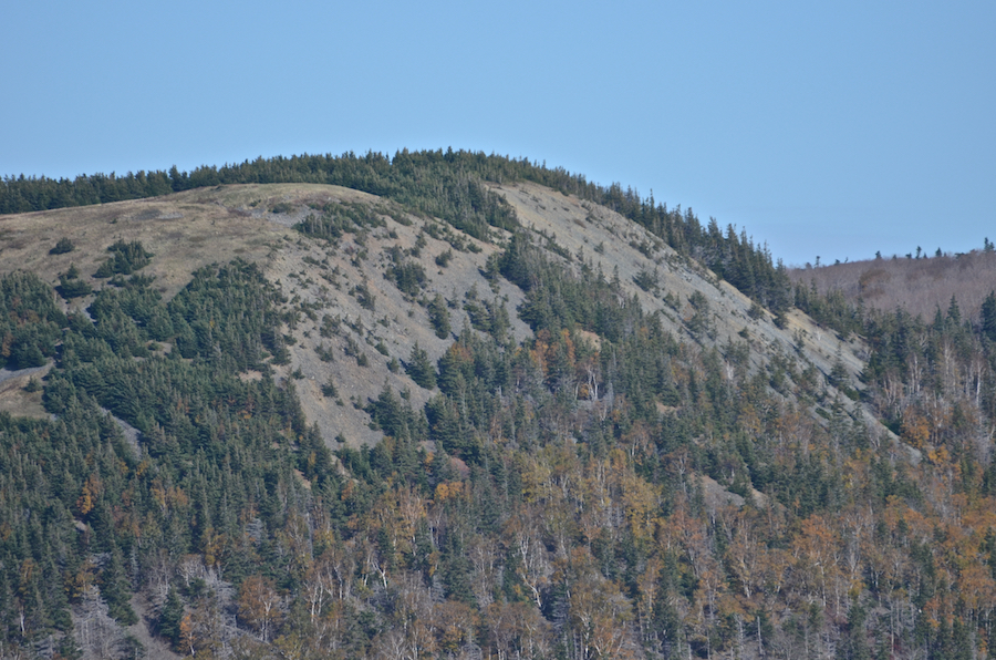 Close-up of the summit of Beinn Bhiorach (Steep Mountain)