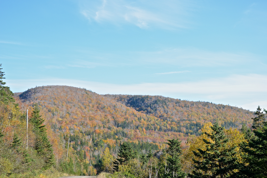The Cape Mabou Highlands from the Mabou Mines Road