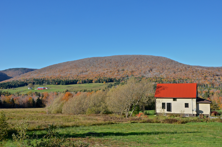 The Cape Mabou Highlands from the Northeast Mabou Road