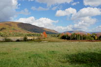 The Highlands along the Aspy Fault seen from Marsh Brook