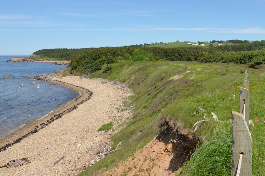 Black Point and the intervening coast