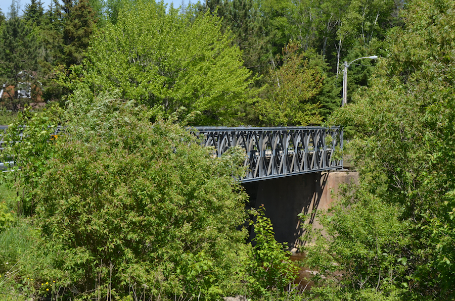 Long Johns Bridge from the Rear Intervale Road