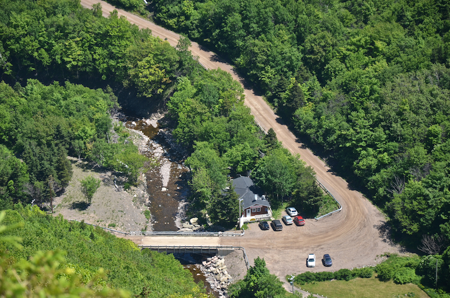 The southern end of Meat Cove from the Meat Cove Look-Off