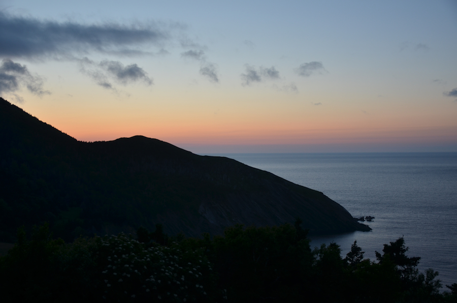 Fading light over the Gulf