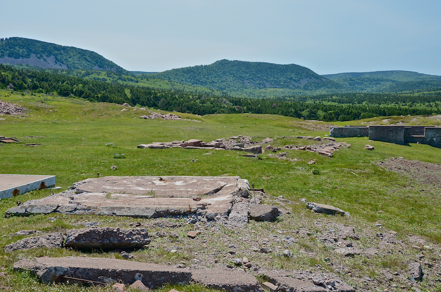 Ruins at Cape St Lawrence