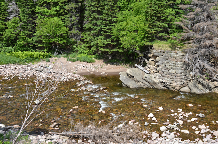 The Salmon River from near the bridge