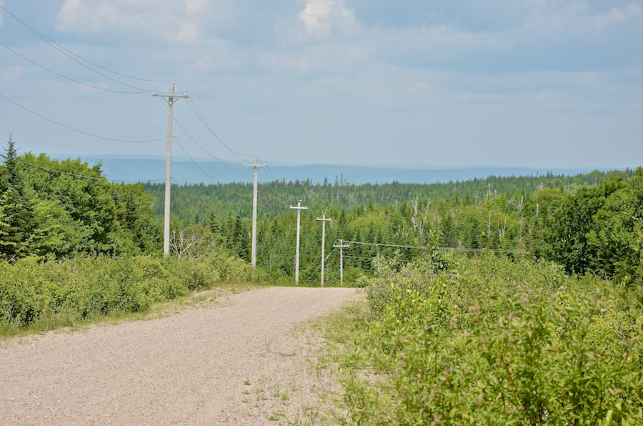 The Boisdale Hills from the NAV CANADA Installation
