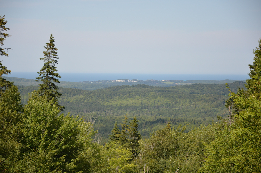 Inverness from the Mount Young Road
