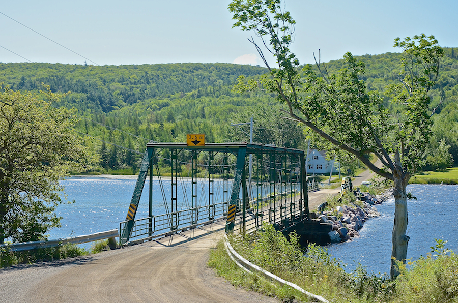 The causeway across the River Denys
