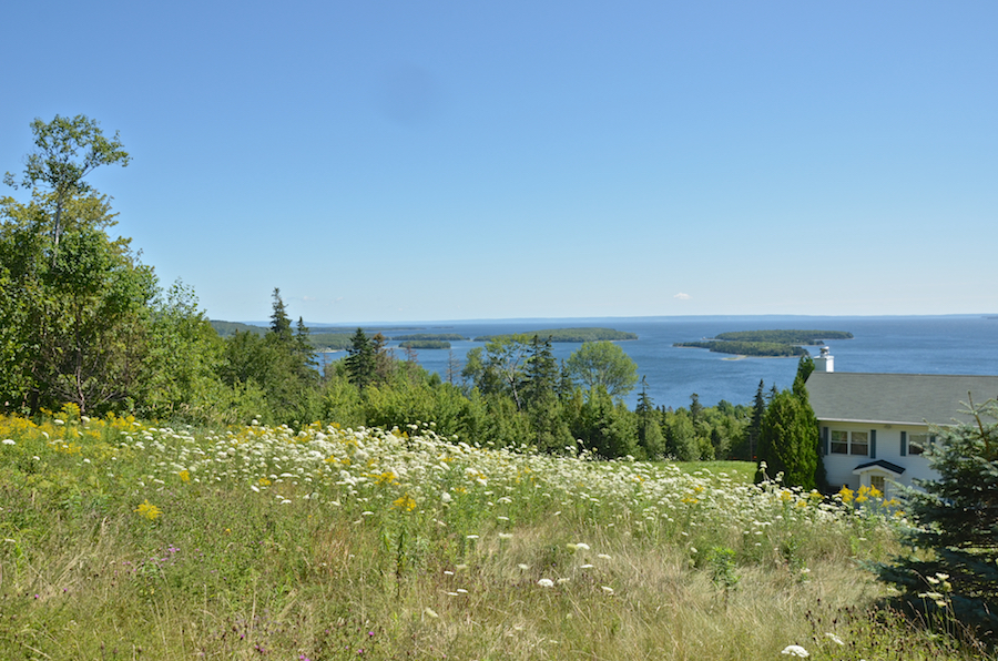 Looking northeast along North Mountain