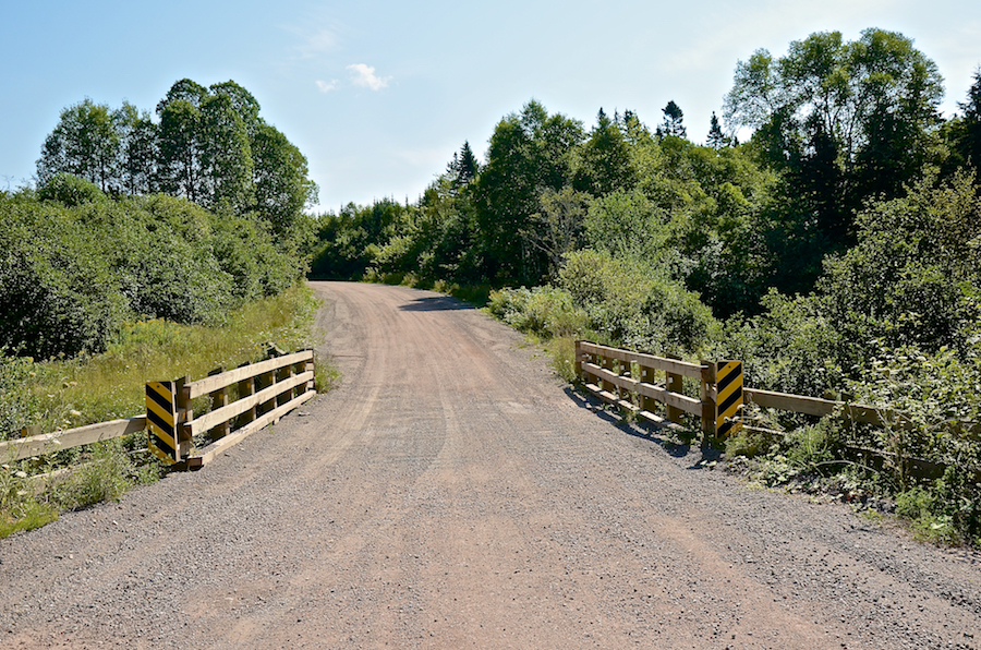 The bridge over Indian Brook on the Gairloch Mountain Road