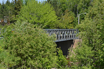 Long Johns Bridge from the Rear Intervale Road