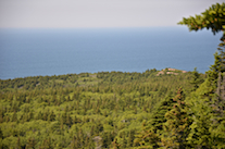 The northern shores of Cape St Lawrence