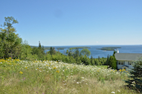 Looking northeast along North Mountain