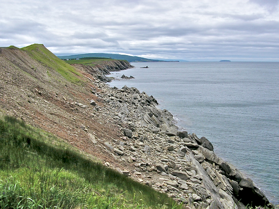 Shore from Cap-le-Moine