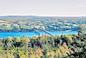 Seal Island Bridge from Kellys Mountain