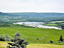 The mouth of the Southwest Mabou River from Hunters Road