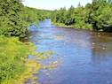 View downstream from the Upper Southwest Mabou bridge