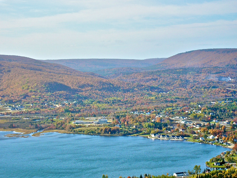 Whycocomagh from Salt Mountain