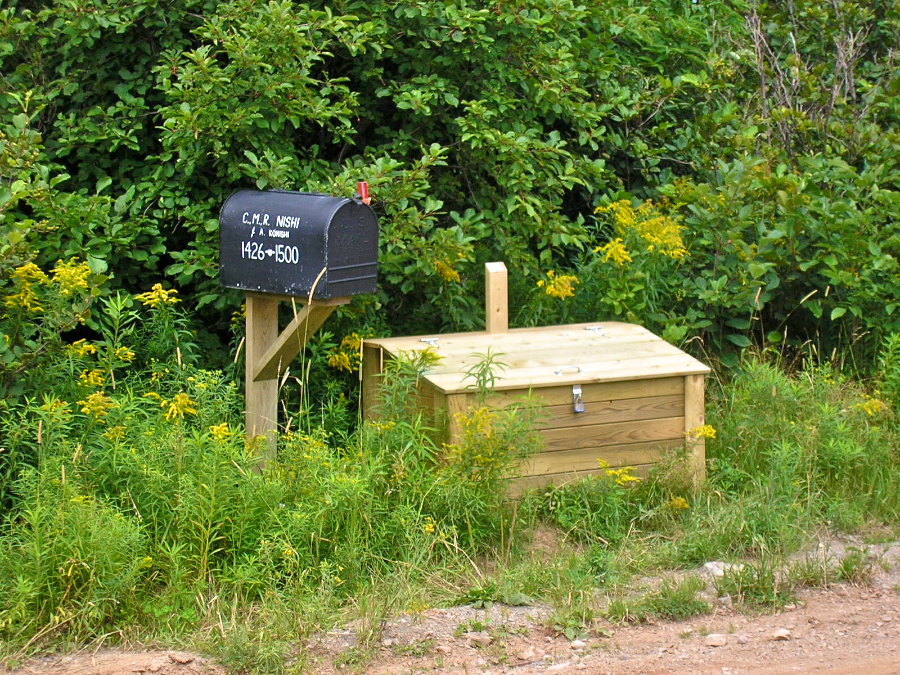 Northwestern Terminus of the MacDonalds Glen Road