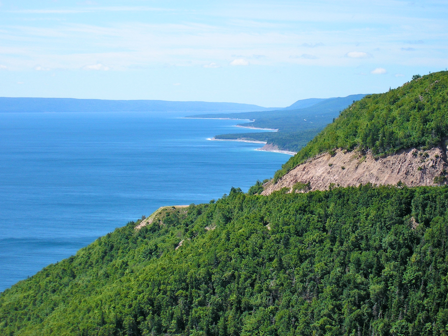 View to the south