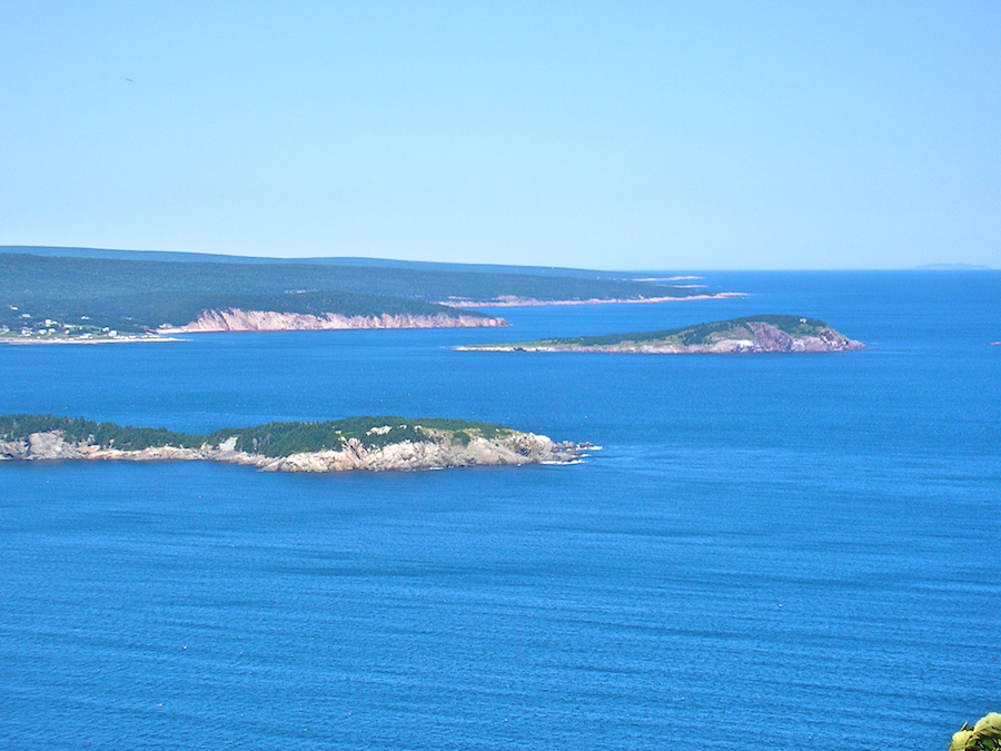 View to the east of north from the Stanley Point Look-Off