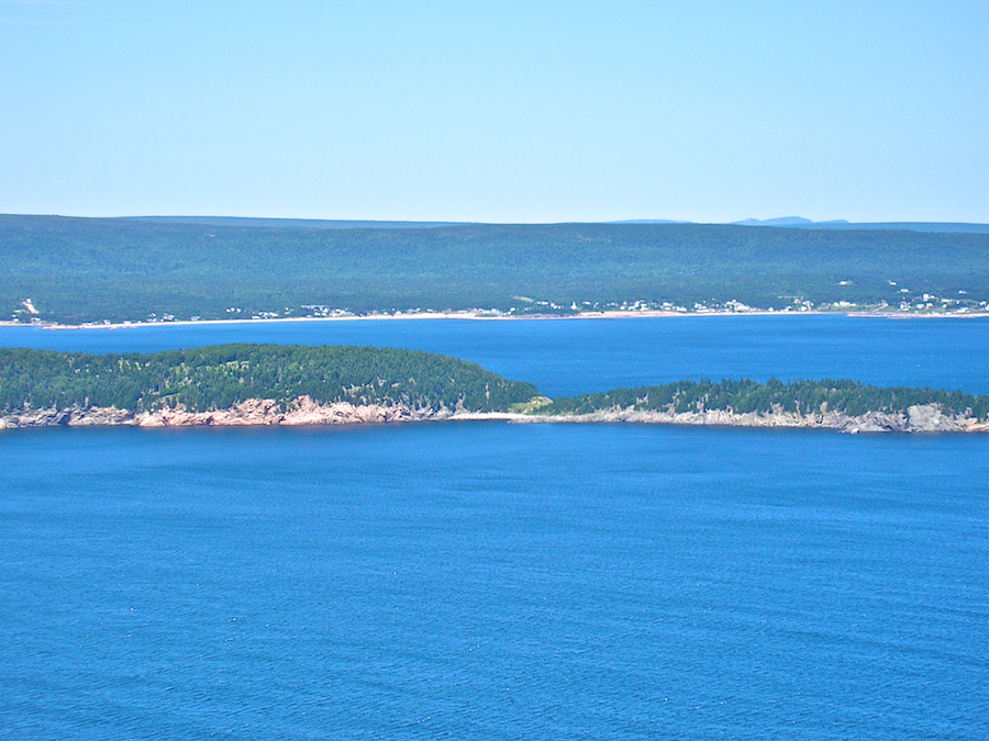 View further to the northwest from the Stanley Point Look-Off