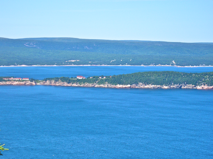 View to the northwest from the Stanley Point Look-Off