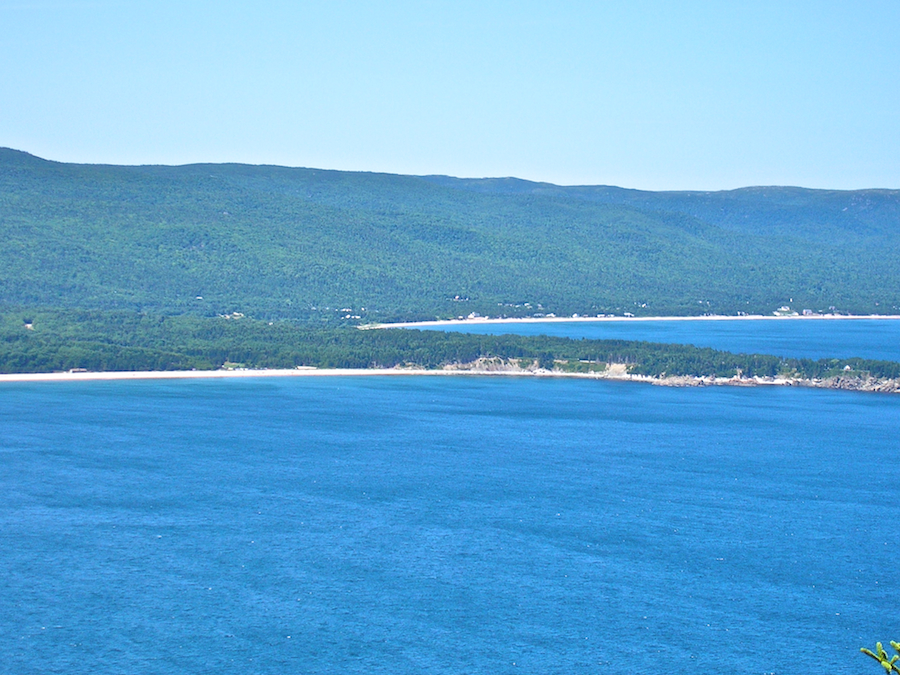 View to the west of northwest from Stanley Point Look-Off