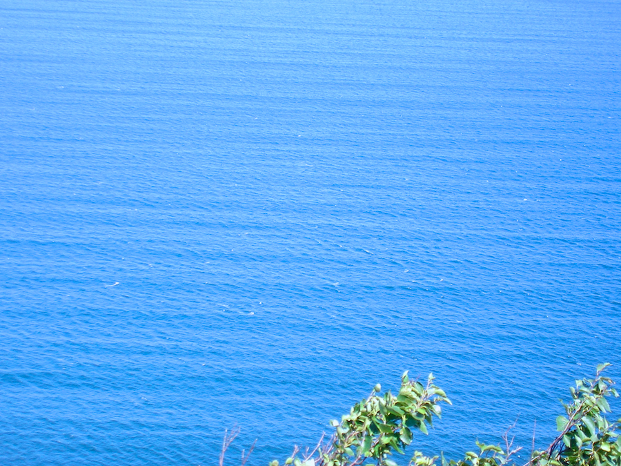 Motion in the waters below the Stanley Point Look-Off