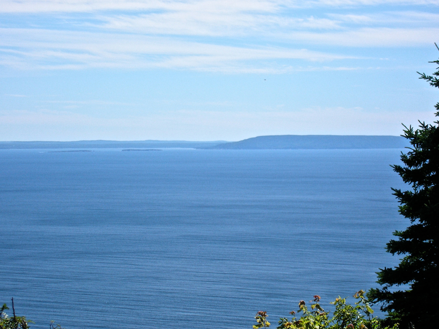 Looking southeast from the fifth look-off