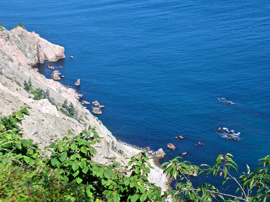 Rocks below the second look-off