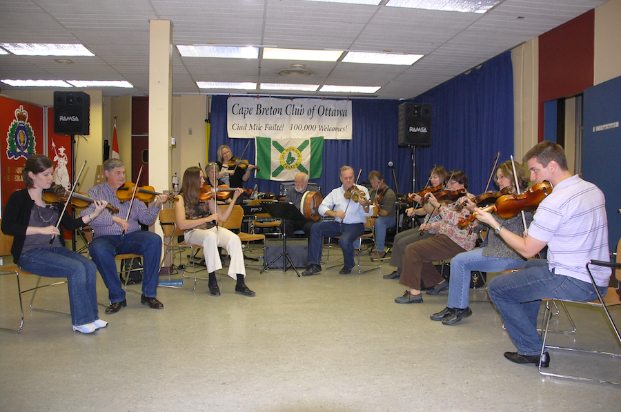 Photo of Ottawa Cape Breton Session jamming