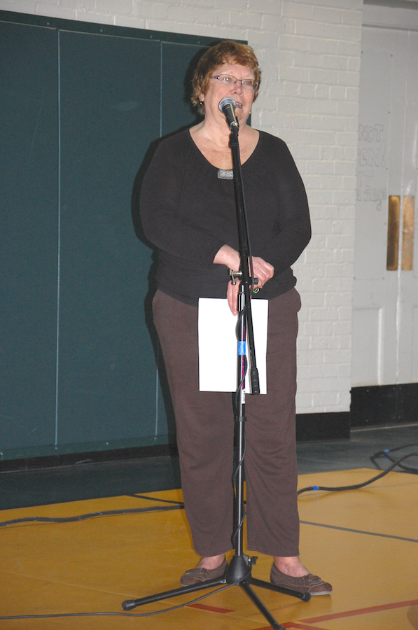 Photo of Meg Sullivan opens the concert