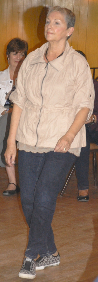 Photo of Judy McKenzie step-dancing