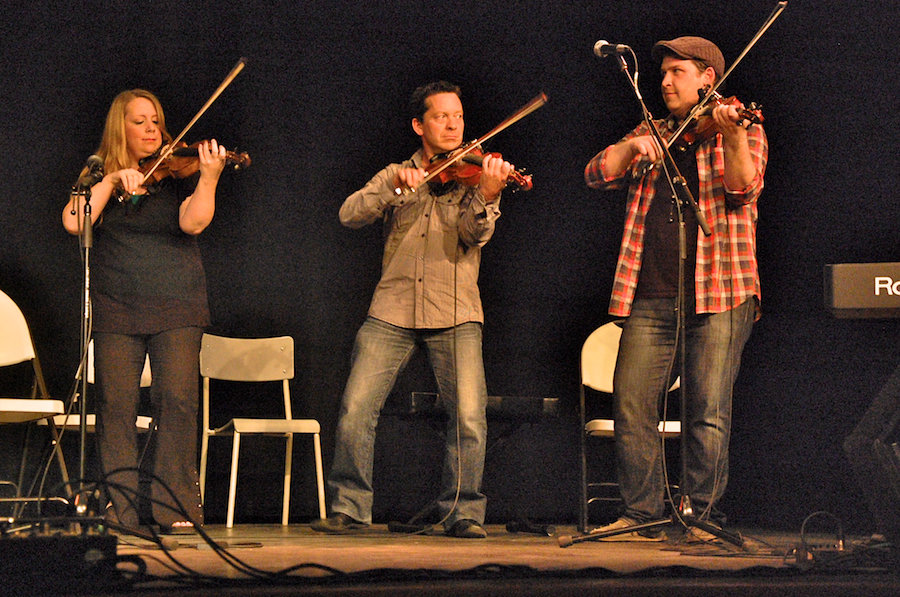 Terri-Lynn Mahusky, Louis Schryer, and Troy MacGillivray