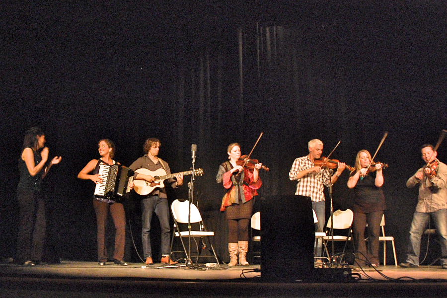 Sarah Robinson, Samantha Harvey, Jake Charron, Andrea Beaton, Matt Pepin, Terri-Lynn Mahusky, and Louis Schryer