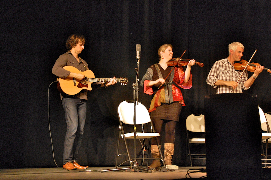 Jake Charron, Andrea Beaton, and Matt Pepin
